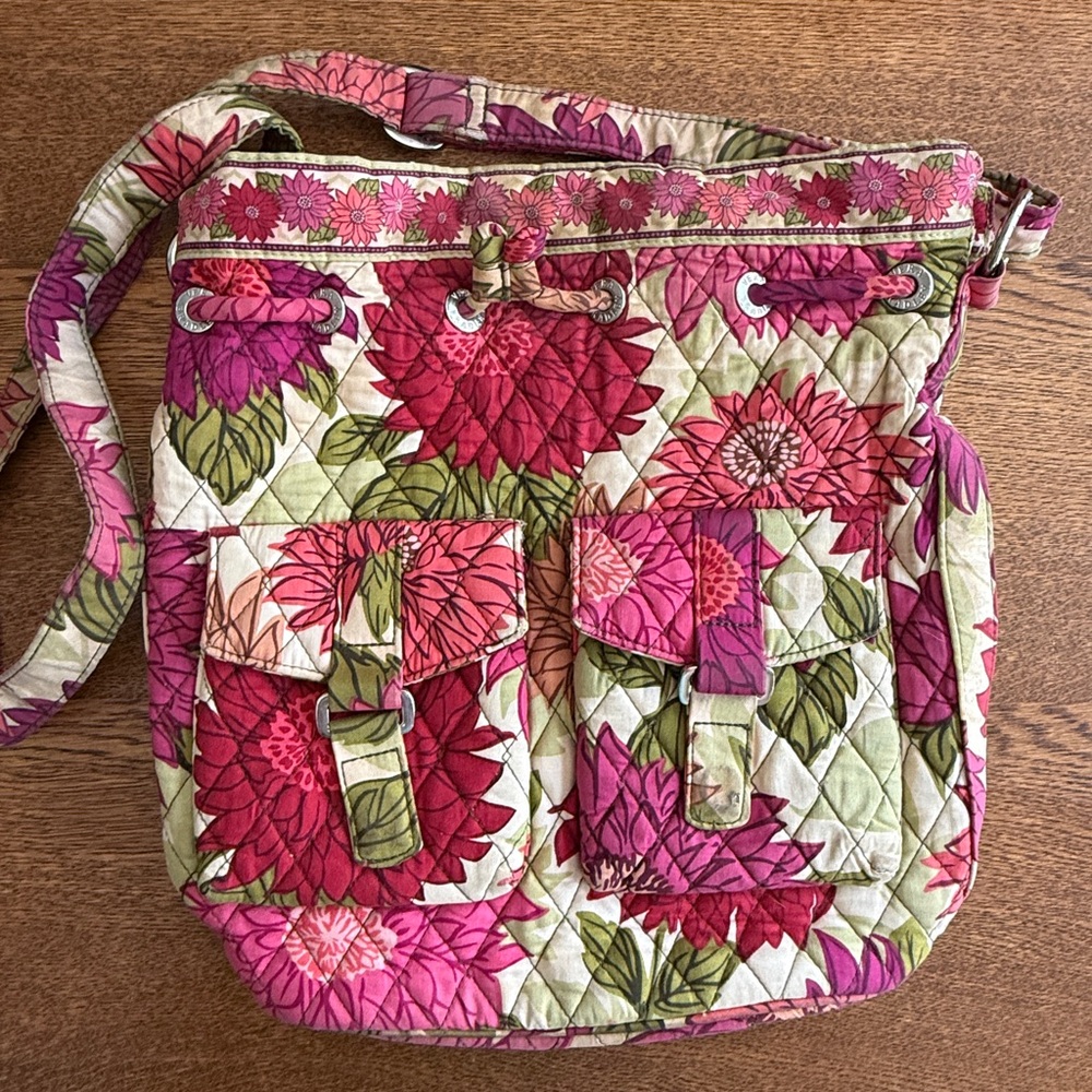 Vera Bradley Drawstring Crossbody